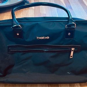BEBE Giselle wheeled/rolling duffel bag
